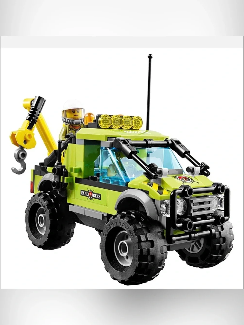 New Lego City #60121 Volcano Exploration Truck